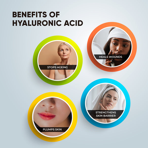 This is an image of Benefits pf Hyaluronic Acid on www.sublimelife.in 