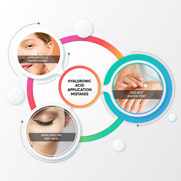 This is an image of Hyaluronic Acid Application Mistakes to Avoid on www.sublimelife.in 