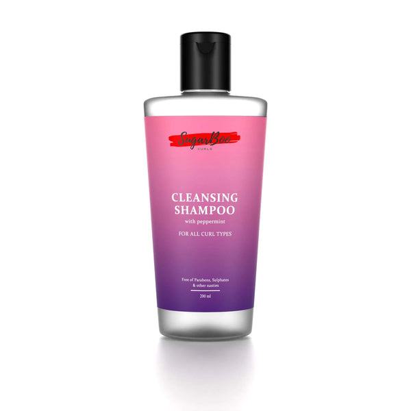 This is an image of SugarBoo Curls’ Cleansing Shampoo on www.sublimelife.in