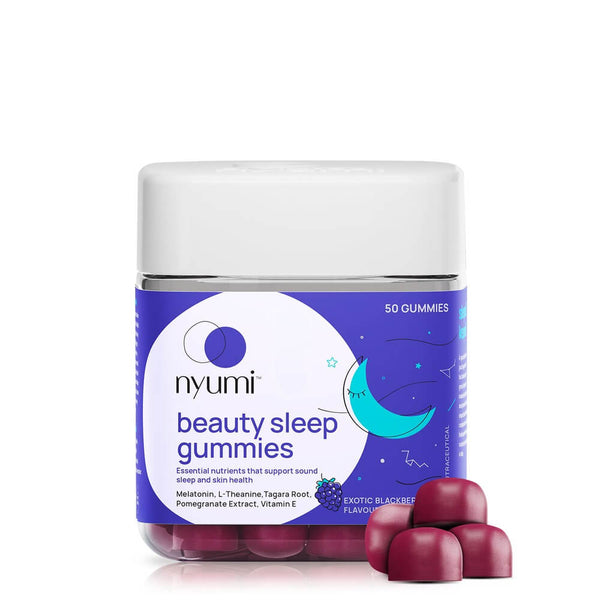 This is an image of Nyumi’s Beauty Sleep Gummies on www.sublimelife.in