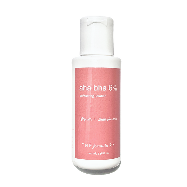 This is an image of The Formula Rx 6% AHA BHA Exfoliator on www.sublimelife.in