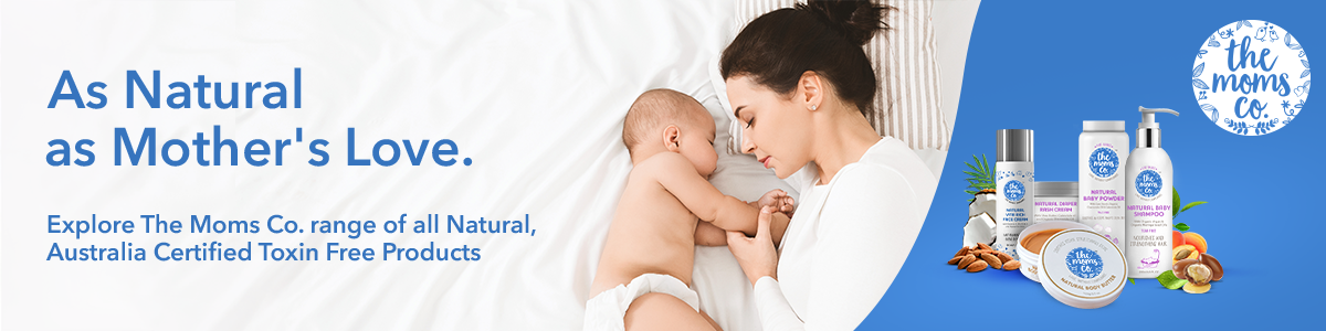 Shop the Australian certified natural skincare products safe for baby and mother from The Mom's Co on SublimeLife.in.