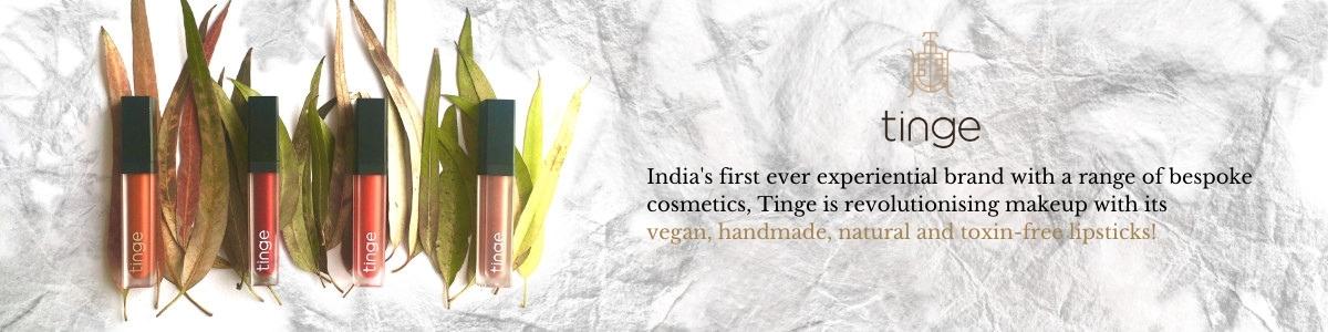Shop for cruelty-free and toxin-free makeup online from Tinge on SublimeLife.in.