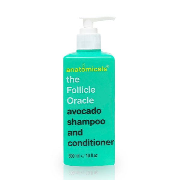 This is an image of Anatomicals Follicle Oracle Avocado Shampoo And Conditioner on www.sublimelife.in