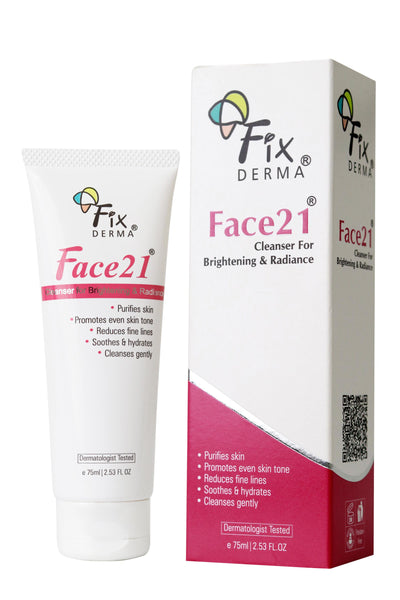 This is an image of Fixderma Face 21 Cleanser on www.sublimelife.in