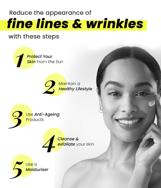 This is an image on Reduce the appearance of fine lines & wrinkles with these steps on www.sublimelife.in