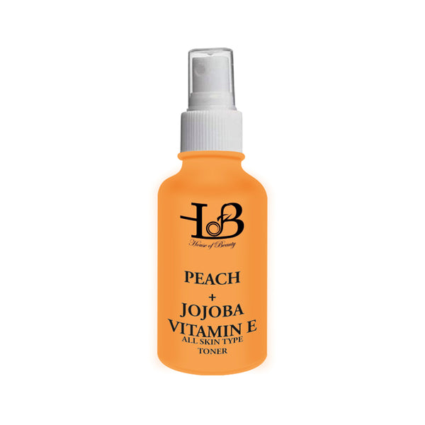 This is an image of House of Beauty Peach + Jojoba Toner on www.sublimelife.in 