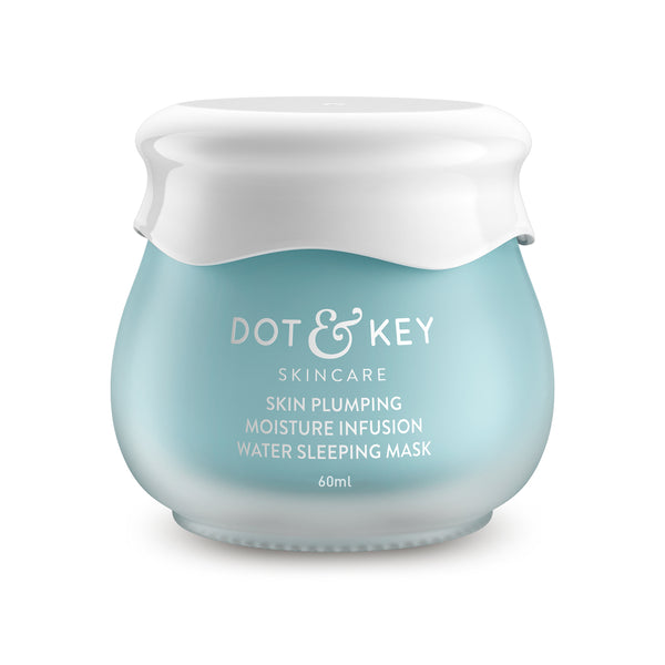 This is an image of Dot & Key Skin Plumping Moisture Infusion Water Sleeping Mask on www.sublimelife.in 