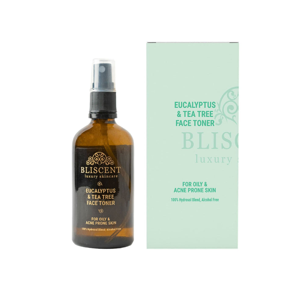 This is a image of Bliscent Eucalyptus and Tea Tree Toner on www.sublimelife.in