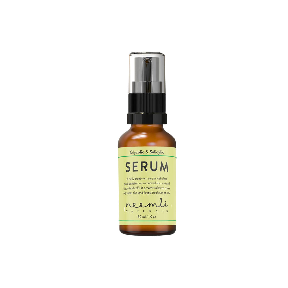 This is an image of Neemli Naturals Glycolic & Salicylic Acid Serum on www.sublimelife.in 