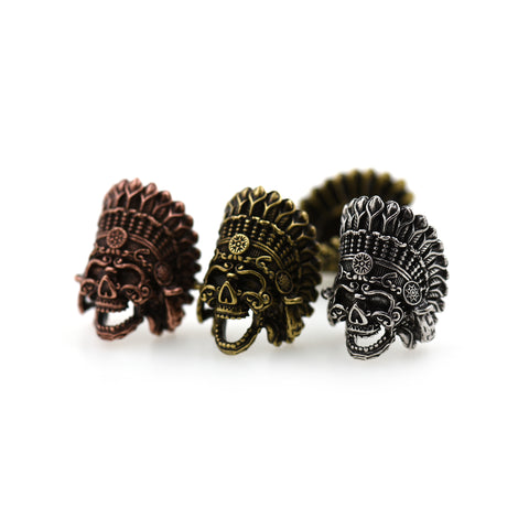 Octopus Pirate Copper Skull Braiding Beads – GTHIC