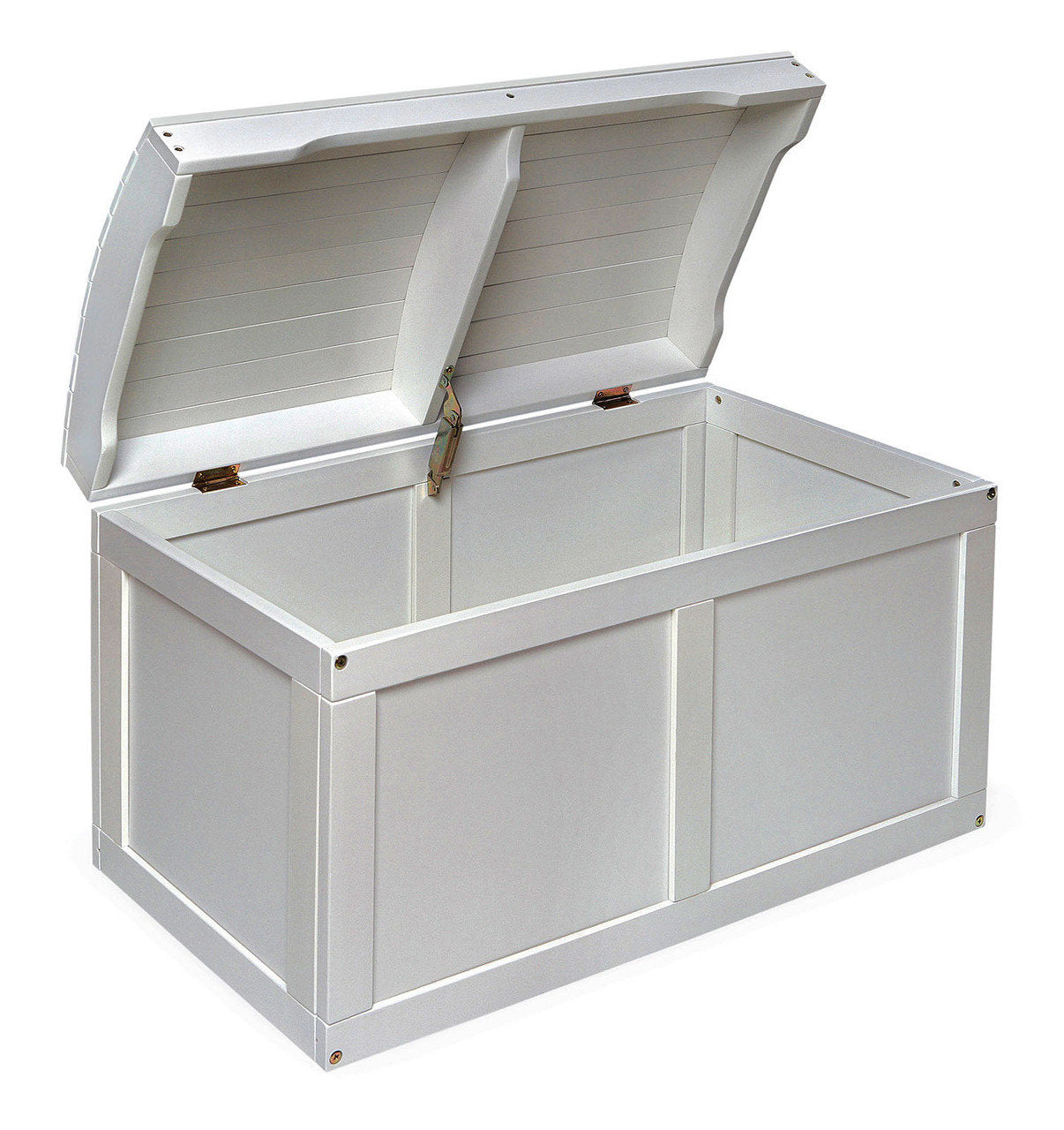 white toy chest