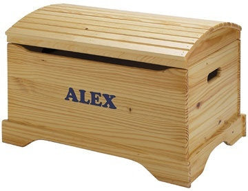 real wood toy box