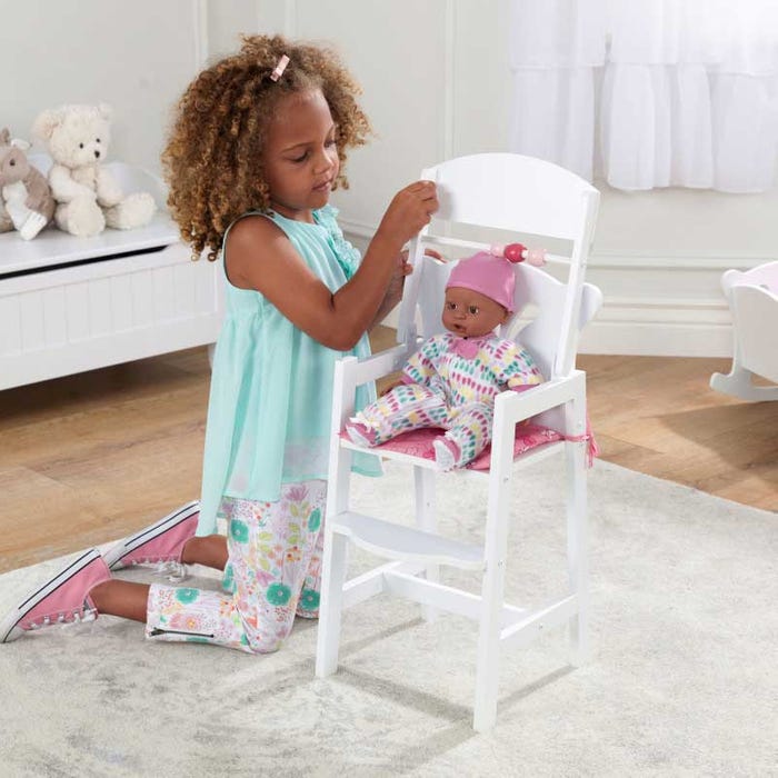 Little Baby Doll High Chair For Kids Toy Box City