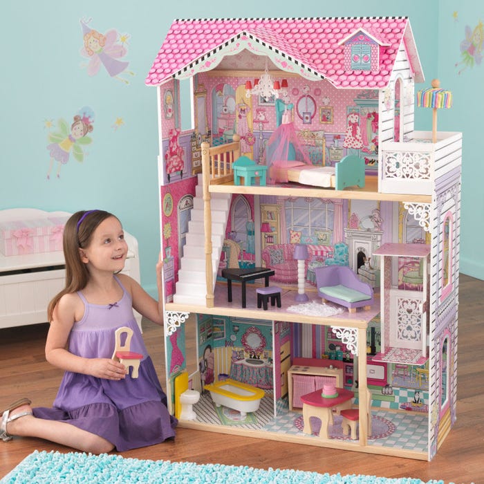kidkraft dollhouse for 12 inch dolls