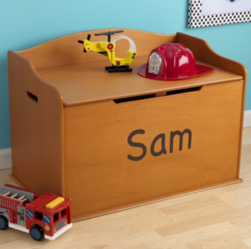 personalized austin toy box