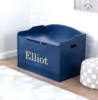 baby blue toy box