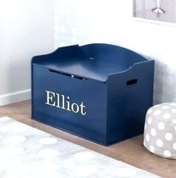 personalised toy box for boys