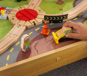 kidkraft aero city train table