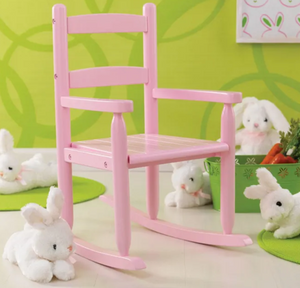 kids pink rocking chair