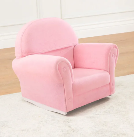 kids pink rocking chair