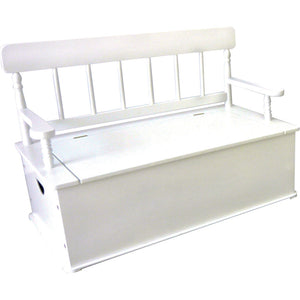 white toy bench