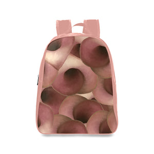Apple Blossom Petals School Backpack/Large (Model 1601)