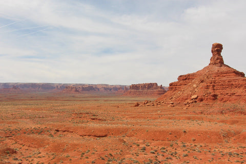 Desert valley in Utah, America.