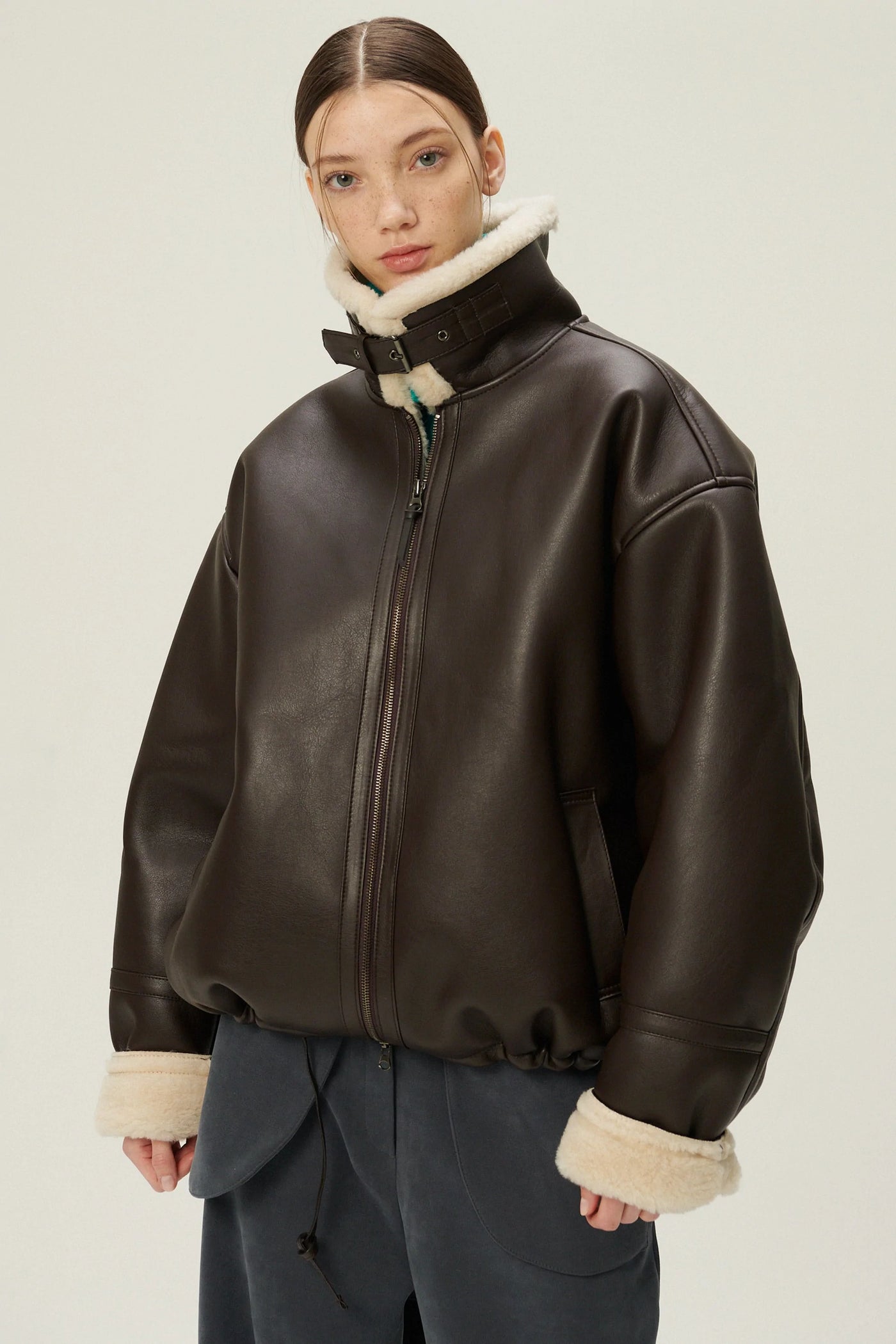 Cia Oversized Aviator Jacket | Women's Jackets & Coats | storets