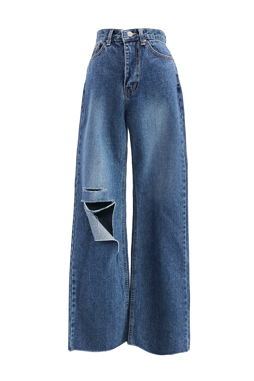 Haily Slash Ripped Jeans | Women's Denims | storets
