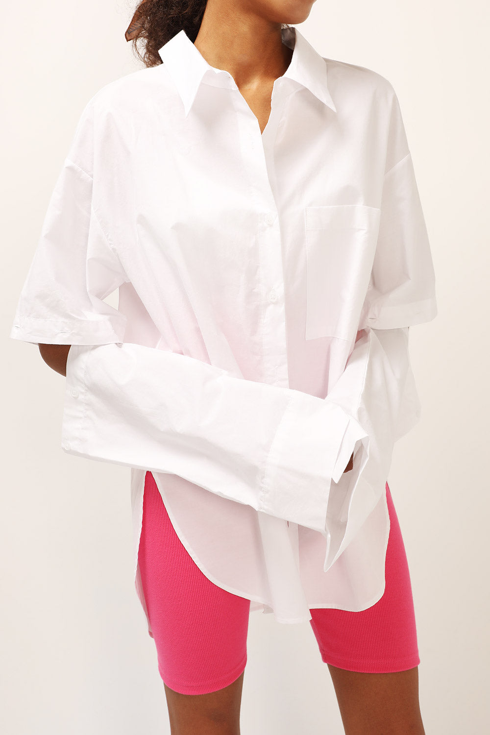 storets.com Kylie Detachable Sleeve Shirt