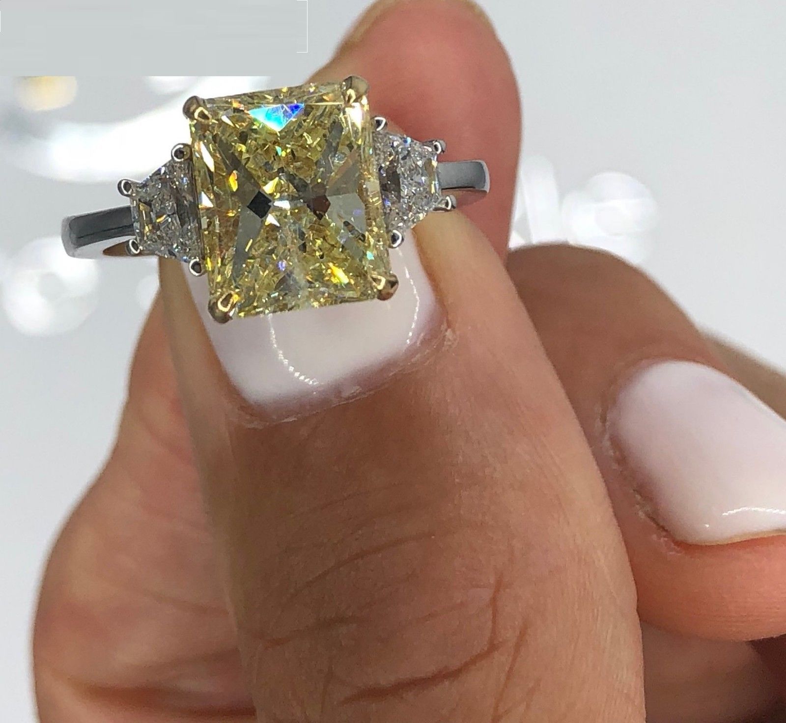 2.3 carat radiant cut diamond