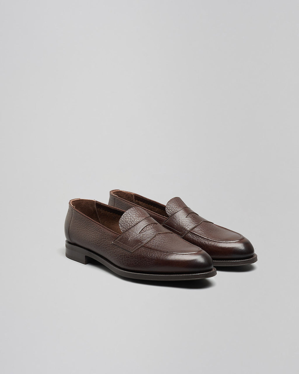 Edward Green | Piccadilly | Unlined | London Grain | Dark Brown | The Hand