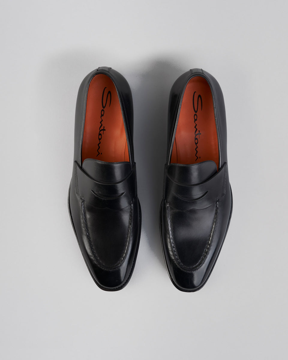 Penny Loafer | Black – The Hand