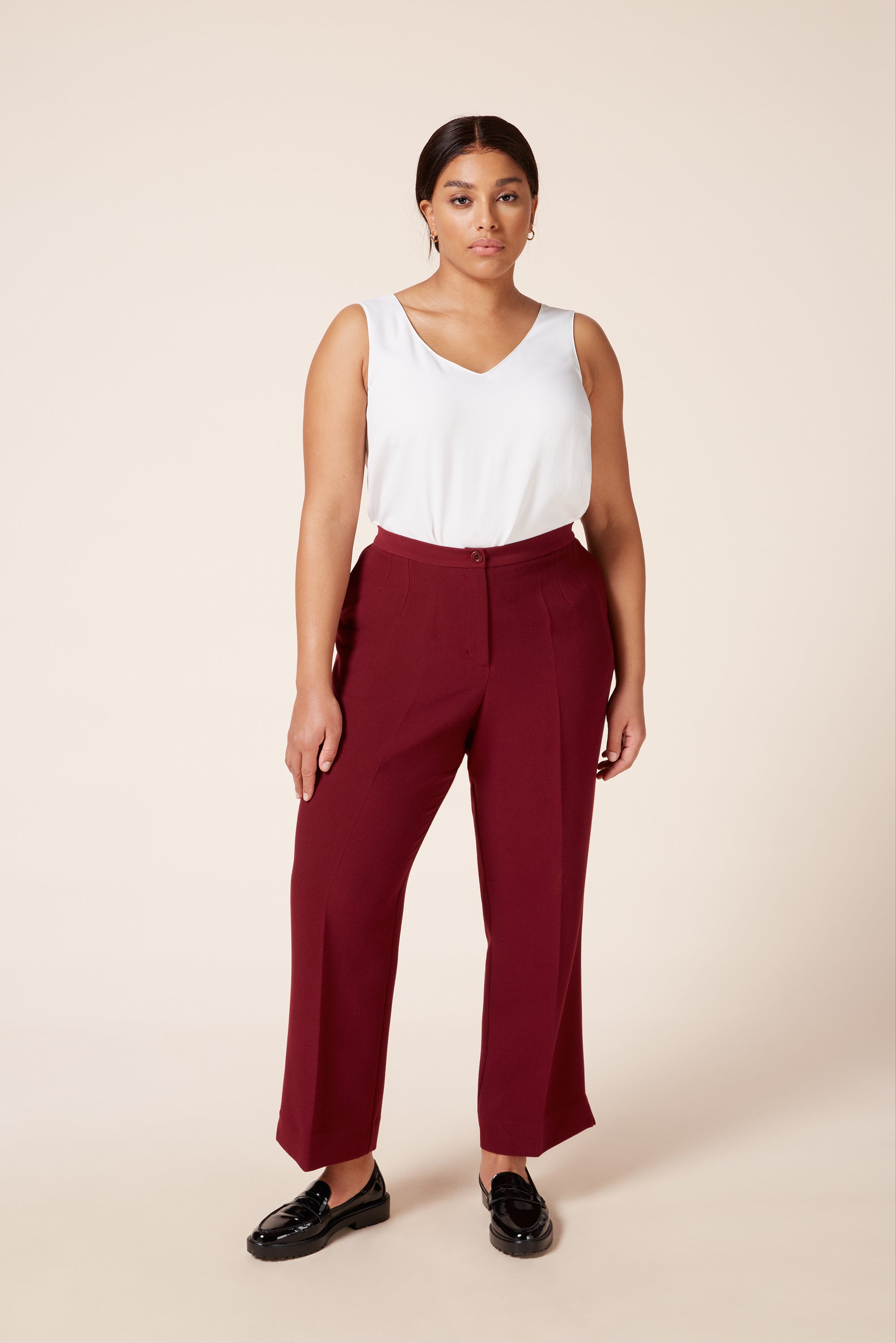 Women Straight Leg Trousers - Buy Women Straight Leg Trousers