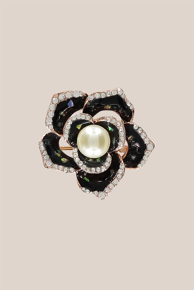 Flower brooch