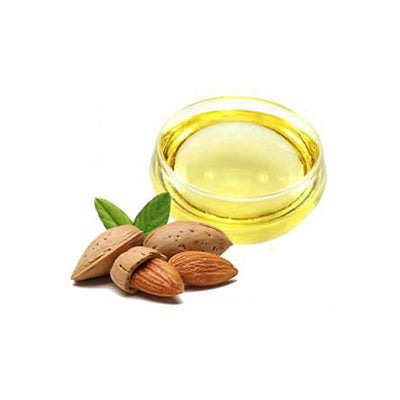 sweet almond oil in our body scrubs