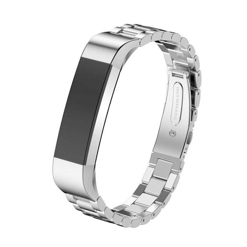 stainless steel fitbit