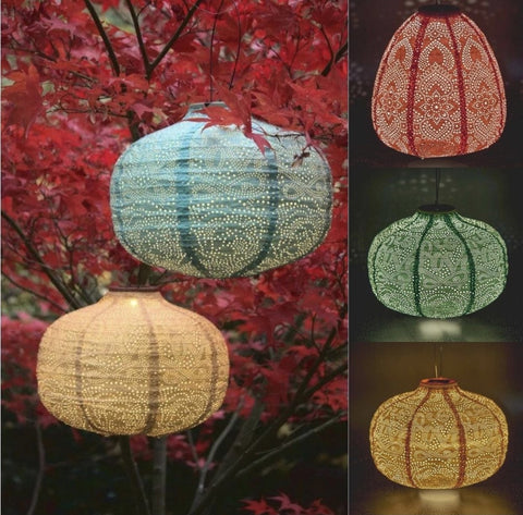 solar lanterns from barnbury interiors