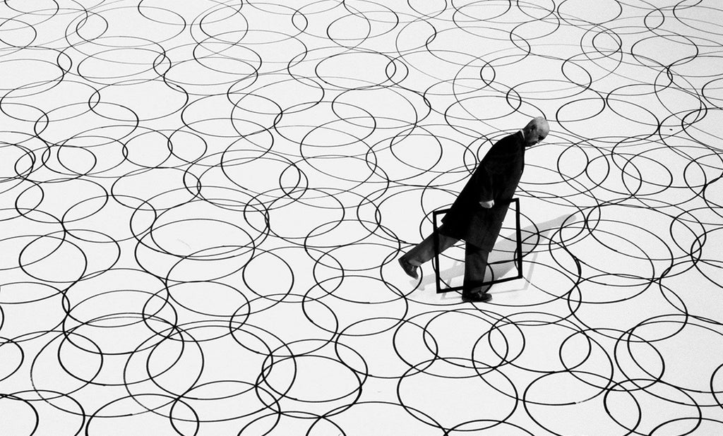 gilbert garcin black and white photography