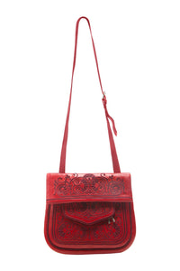 Berber Shoulder Bag - Red
