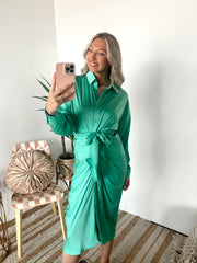 Ocean Eyes Midi Dress