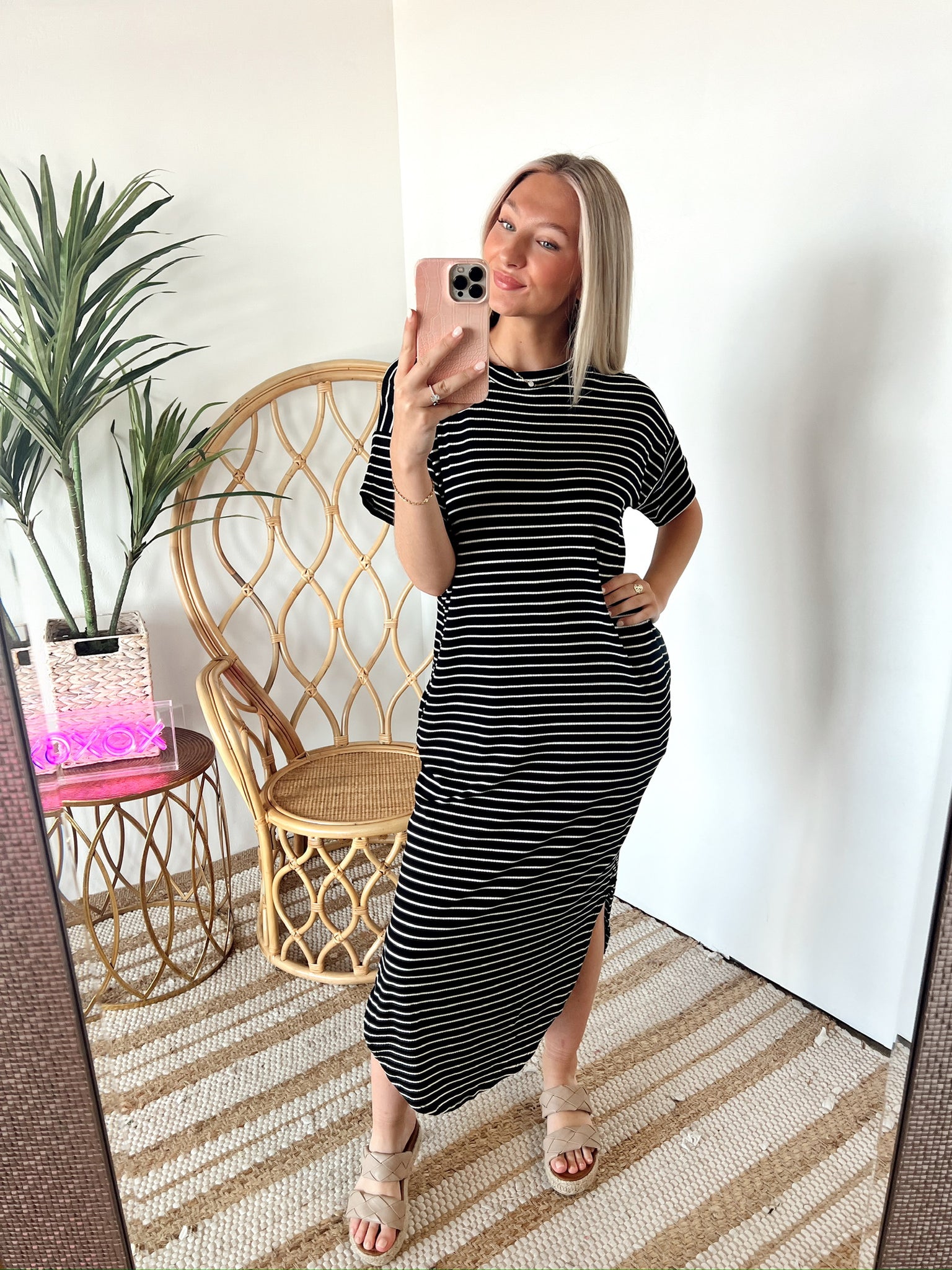 Basic Times Striped Dress