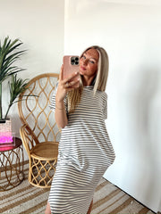 Basic Times Striped Dress