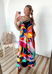 Living on Tiki Time Maxi Dress