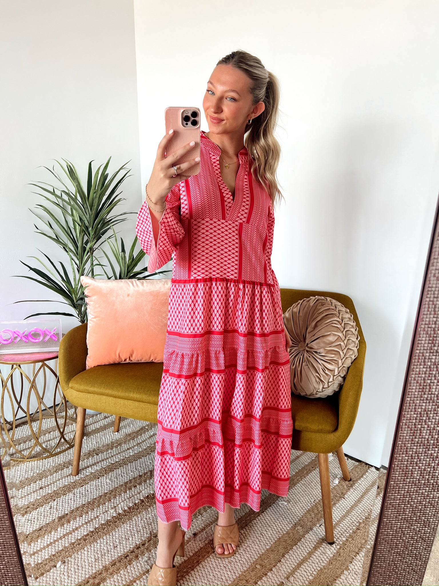 Strawberry Fields Maxi Dress