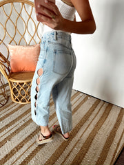 Forget Me Not Pearl Jeans