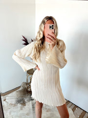 Brave Obsession Pleated Dress