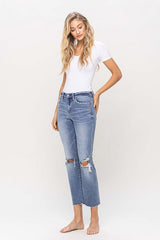 JOLEEN DISTRESSED JEANS [ONLINE EXCLUSIVE]