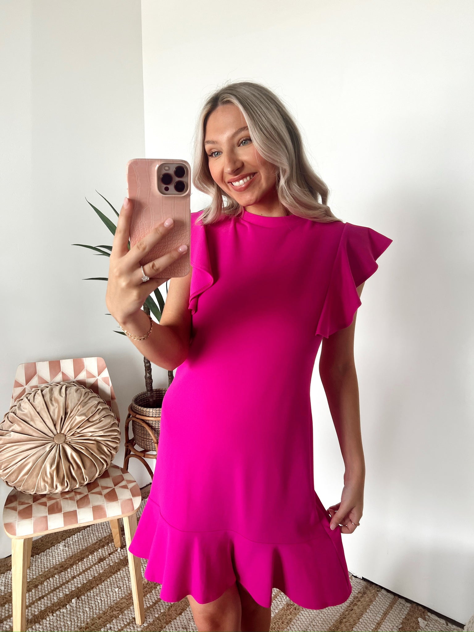 All For Love Ruffle Dress